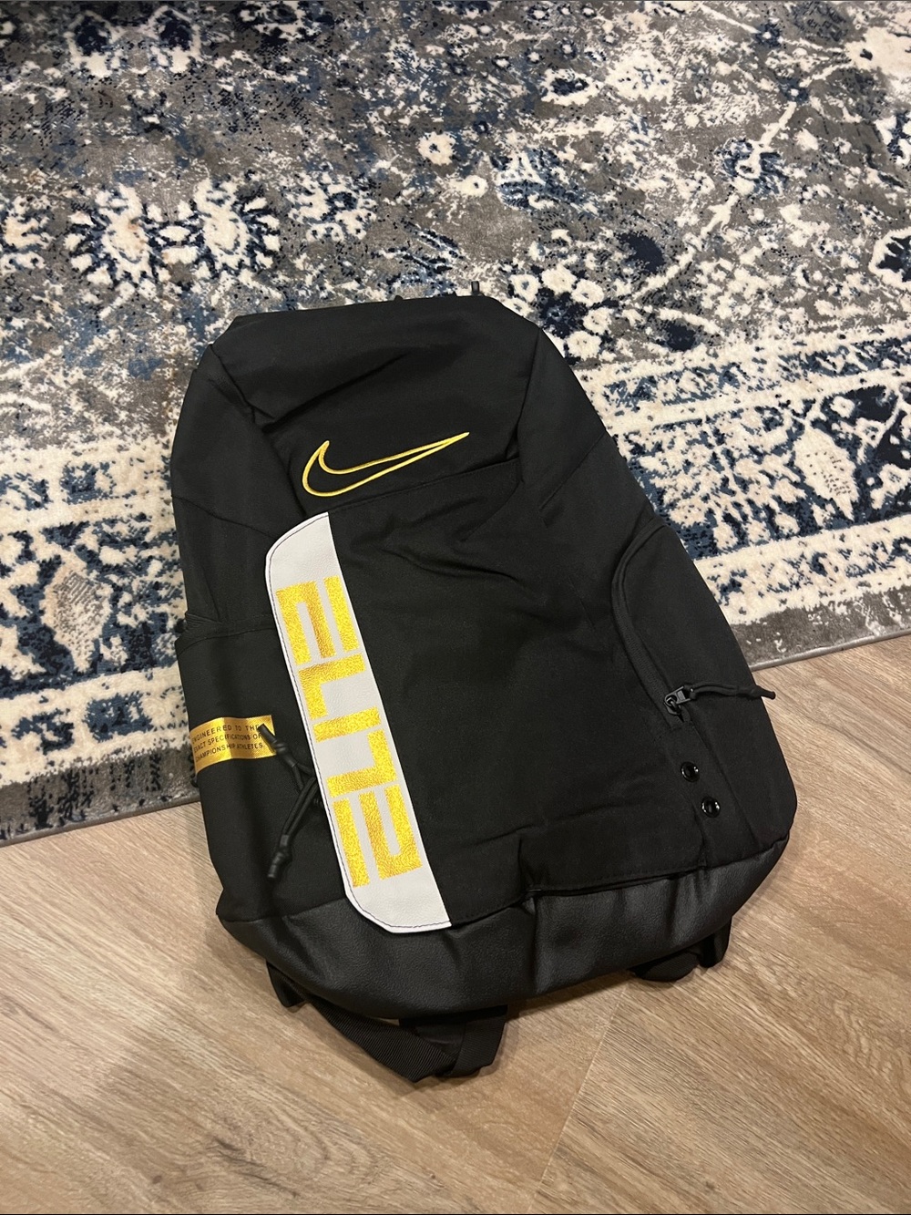 Nike Black & Yellow ELITE Backpack